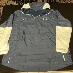 Penn State Nittany Lions Nike College Player Quarter-Zip Pullover Hoodie Jacket